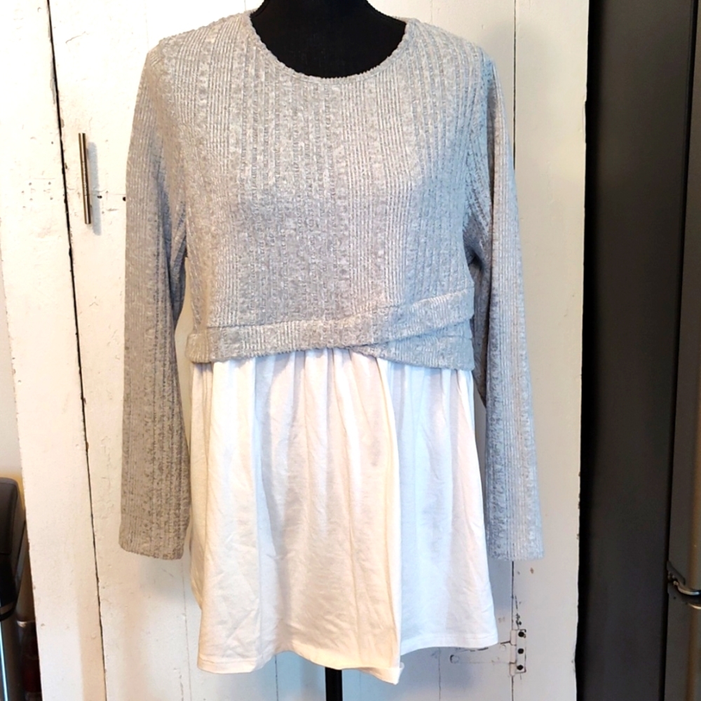Shein Curve Sweater